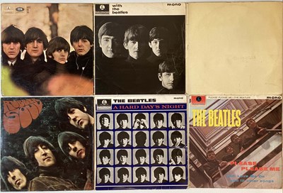 Lot 917 - THE BEATLES - STUDIO ALBUM LPs