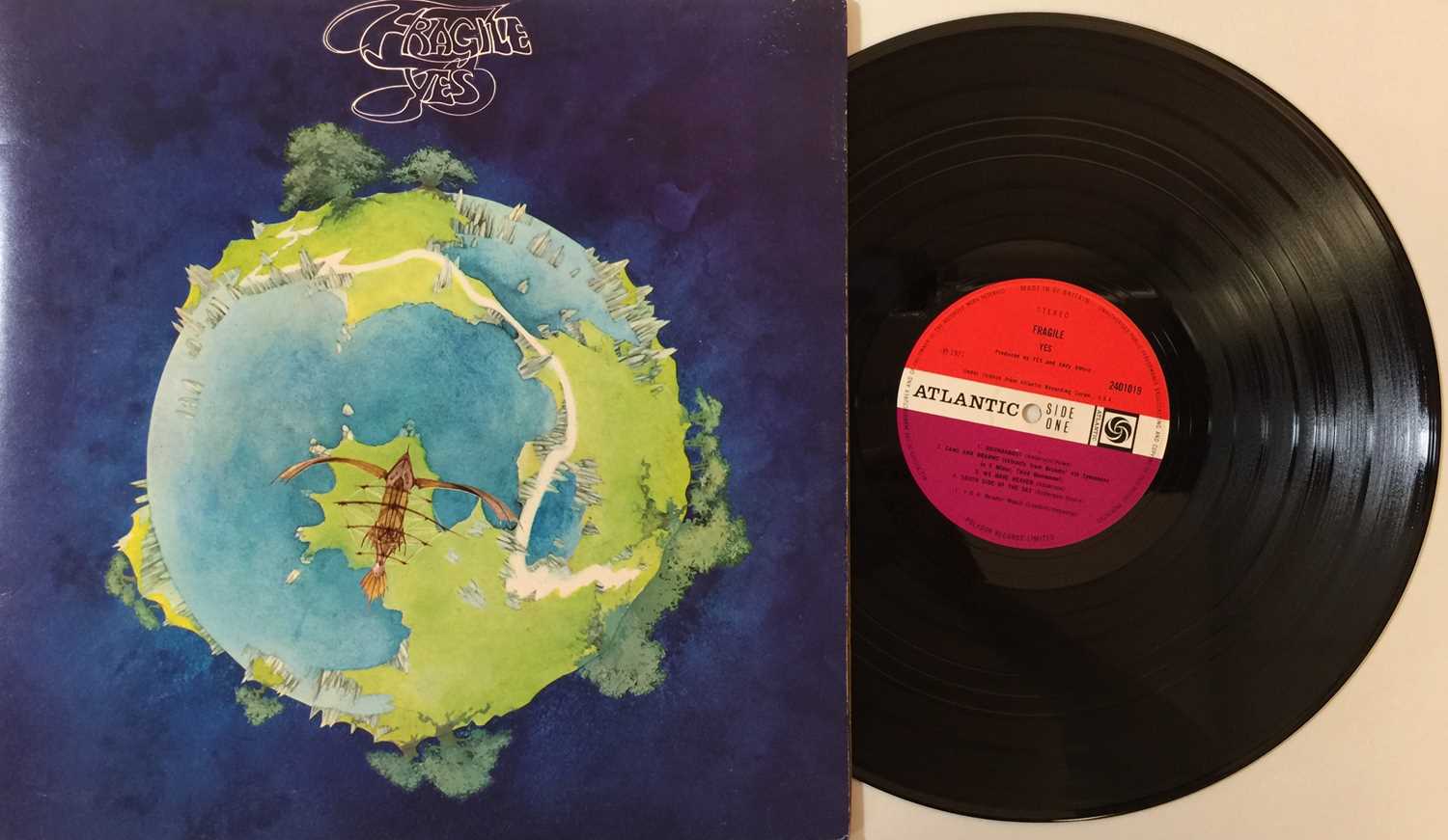 Lot 638 YES/LED ZEPPELIN/KING CRIMSON ORIGINAL UK