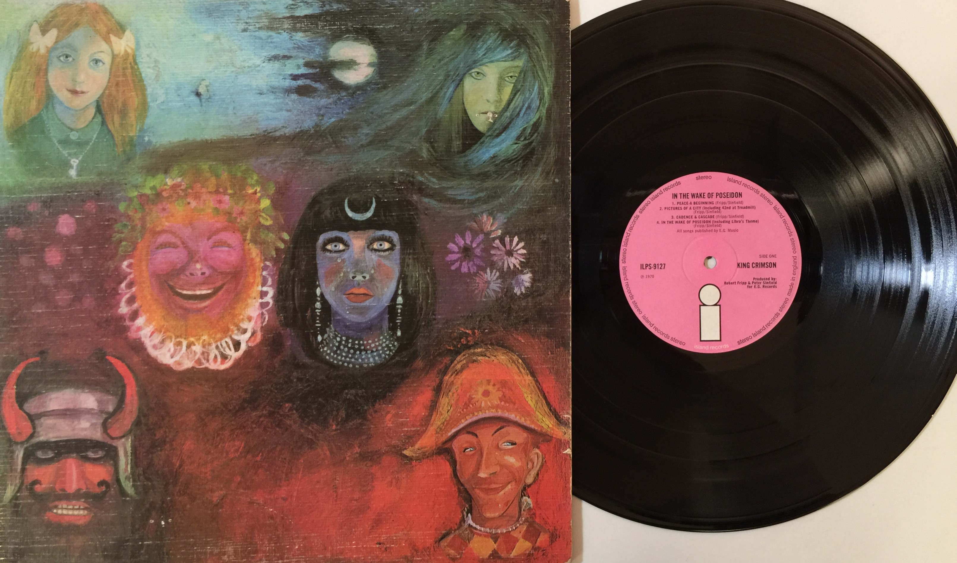 Lot 638 YES/LED ZEPPELIN/KING CRIMSON ORIGINAL UK