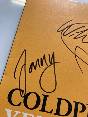 Lot 181 - COLDPLAY FULLY SIGNED YELLOW PROMO 12".