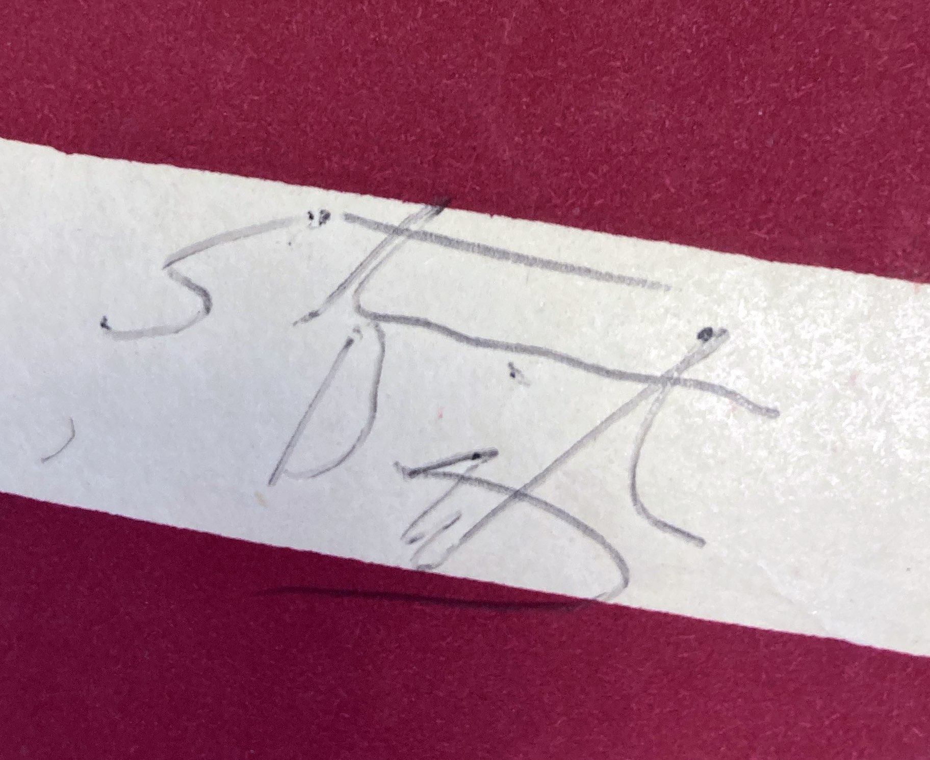 Lot 43 - BUZZCOCKS SIGNED 1980 CONCERT POSTER.