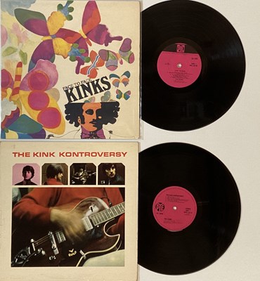 Lot 645 - THE KINKS - 60s ORIGINAL UK LP BUNDLE