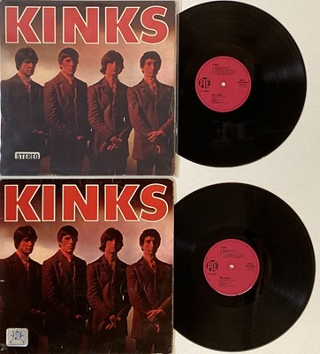 Lot 646 - THE KINKS - ORIGINAL 60s LP BUNDLE (WITH EXPORT COPIES)