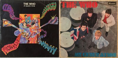 Lot 770 - THE WHO - MY GENERATION & A QUICK ONE LPs (ORIGINAL UK COPIES)