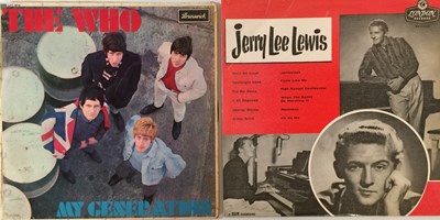 Lot 772 - THE WHO/JERRY LEE LEWIS - ORIGINAL UK LPs