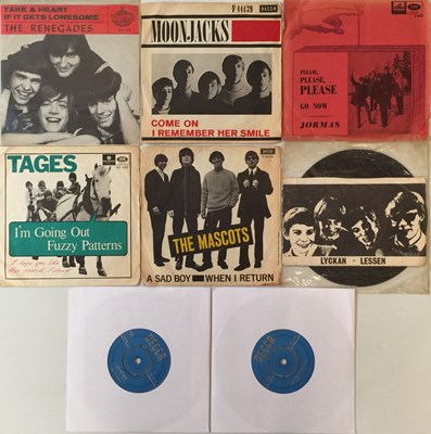 Lot 784 - 60s SCANDINAVIAN BEAT/POP/MOD - 7" RARITIES