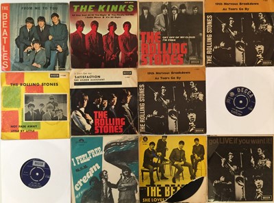 Lot 785 - 60s BEAT/POP - 7"/EPs (WITH SCANDINAVIAN COPIES)