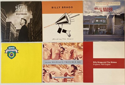 Lot 668 - BILLY BRAGG - 1990s/2000s LP/12" COLLECTION