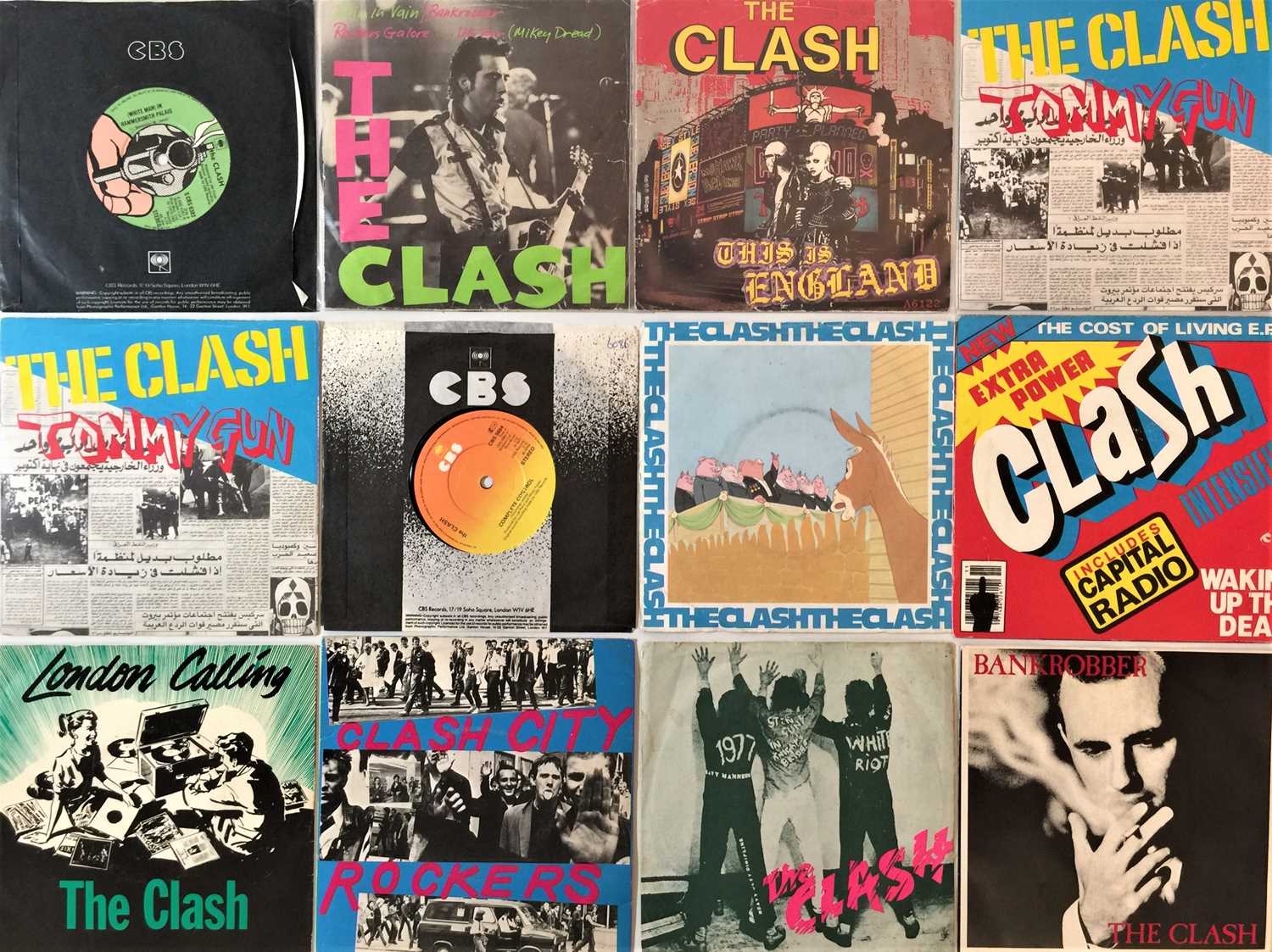 Lot 1044 Sex Pistols Clash 7 Picture Sleeve