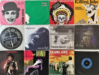 Lot 1045 - PUNK/OI/HARDCORE/NEW WAVE - 7" COLLECTION