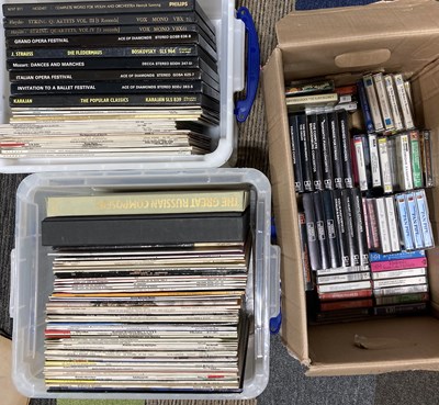 Lot 1141 - CLASSICAL - LPS, BOXSETS AND CASSETTES.