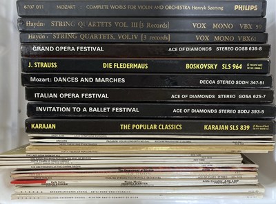 Lot 1141 - CLASSICAL - LPS, BOXSETS AND CASSETTES.