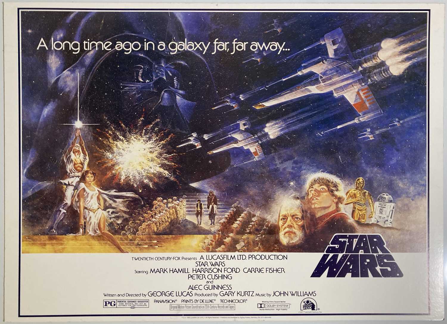 Lot 306 - STAR WARS - 1995 POSTER.