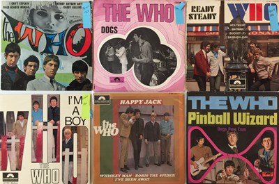 Lot 791 - THE WHO - 60s FRENCH EP/7" PICTURE SLEEVE RARITIES