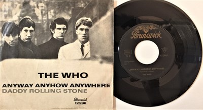 Lot 792 - THE WHO - 60s GERMAN PICTURE SLEEVE 7"