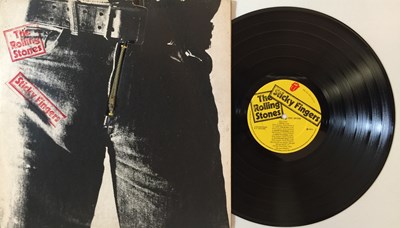 Lot 799 - THE ROLLING STONES - STICKY FINGERS LP