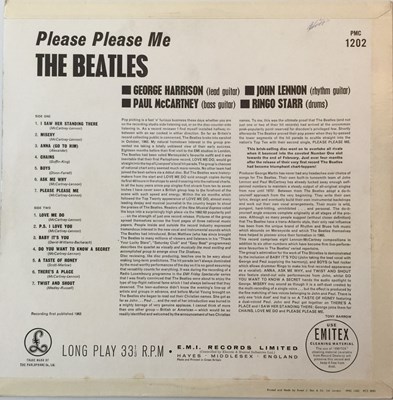 Lot 924 - THE BEATLES - PLEASE PLEASE ME LP (1ST UK 'BLACK AND GOLD' PRESSING - PMC 1202 - SUPERB COPY)