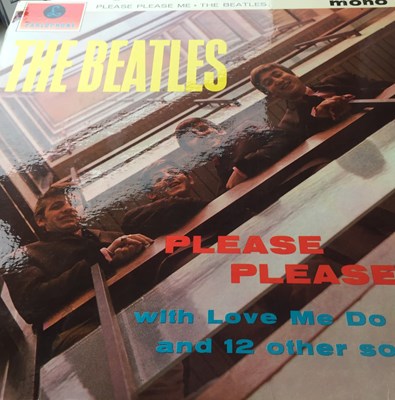 Lot 924 - THE BEATLES - PLEASE PLEASE ME LP (1ST UK 'BLACK AND GOLD' PRESSING - PMC 1202 - SUPERB COPY)