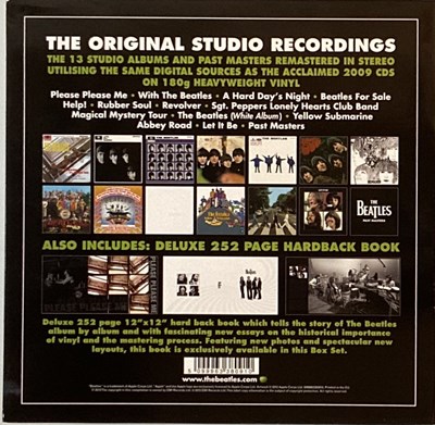 Lot 3 - THE BEATLES - THE BEATLES LP BOX SET (14 ALBUM 'ORIGINAL STUDIO RECORDINGS' - 5099963380910)