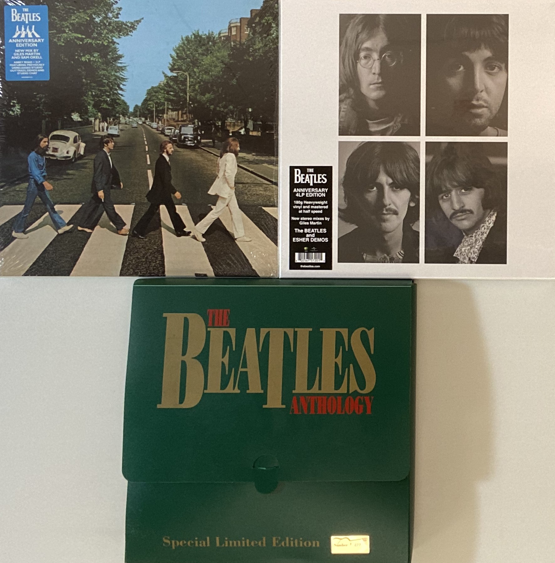 Lot 5 - THE BEATLES - LP BOX SETS (WITH 50TH