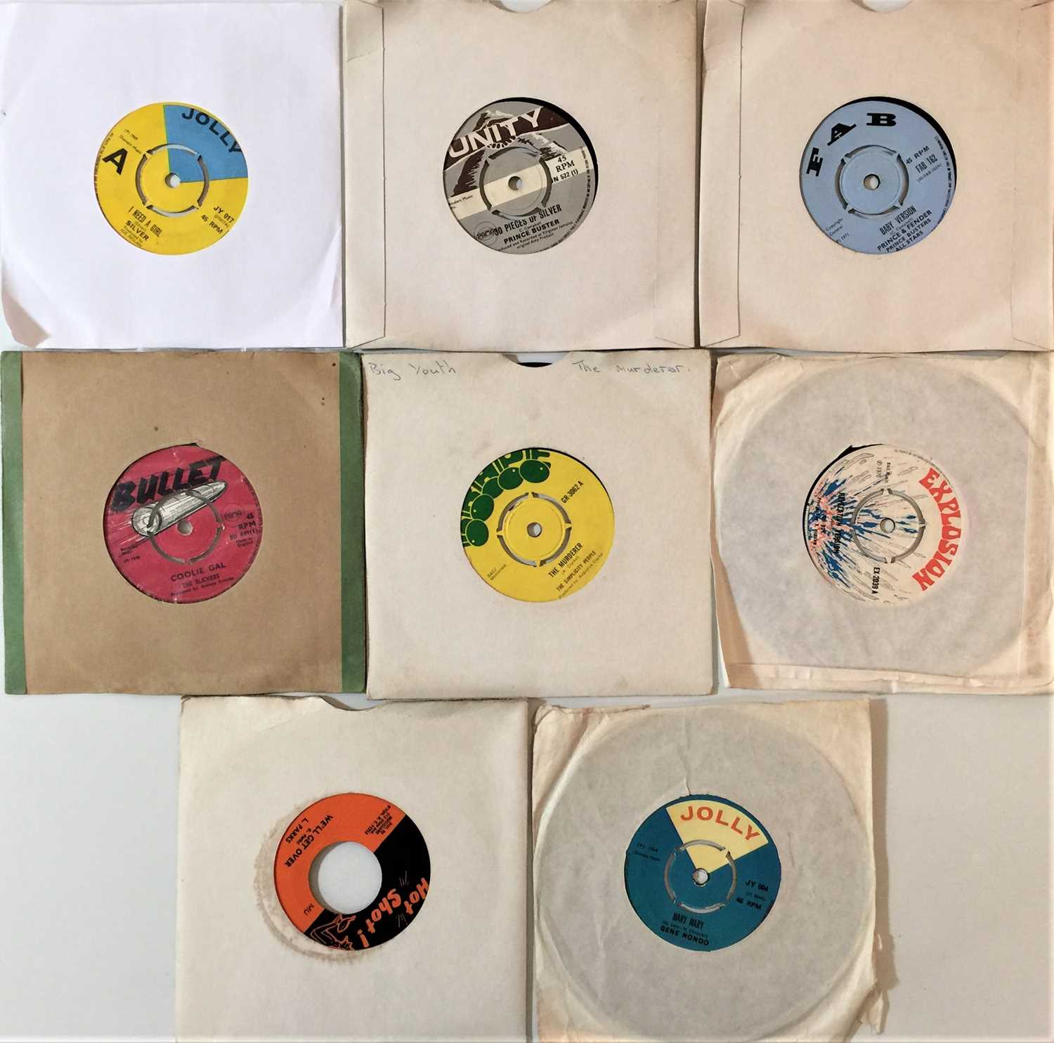 Lot 806 - REGGAE 7" (60s/70s UK RELEASES - 'COLLECTABLE CUTS'!)