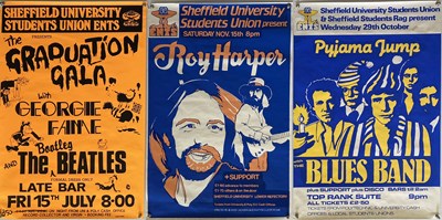 Lot 325 - 1970S POSTERS - LINDISFARNE ETC.