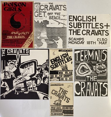 Lot 328 - PUNK AND POST-PUNK POSTERS INC BLONDIE / SIOUXSIE.