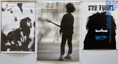 Lot 328 - PUNK AND POST-PUNK POSTERS INC BLONDIE / SIOUXSIE.