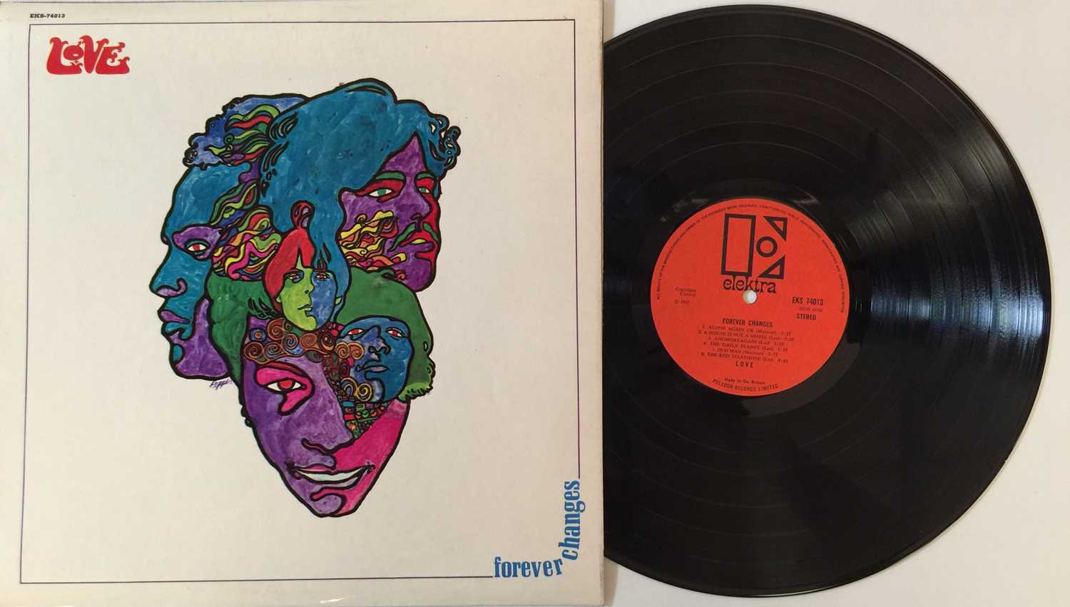 Lot 816 - LOVE - FOREVER CHANGES LP (UK STEREO 1ST - EKS 74013)