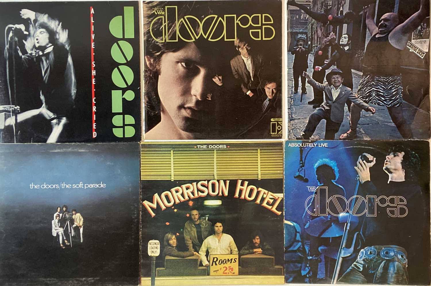 Lot 820 - THE DOORs - LP PACK