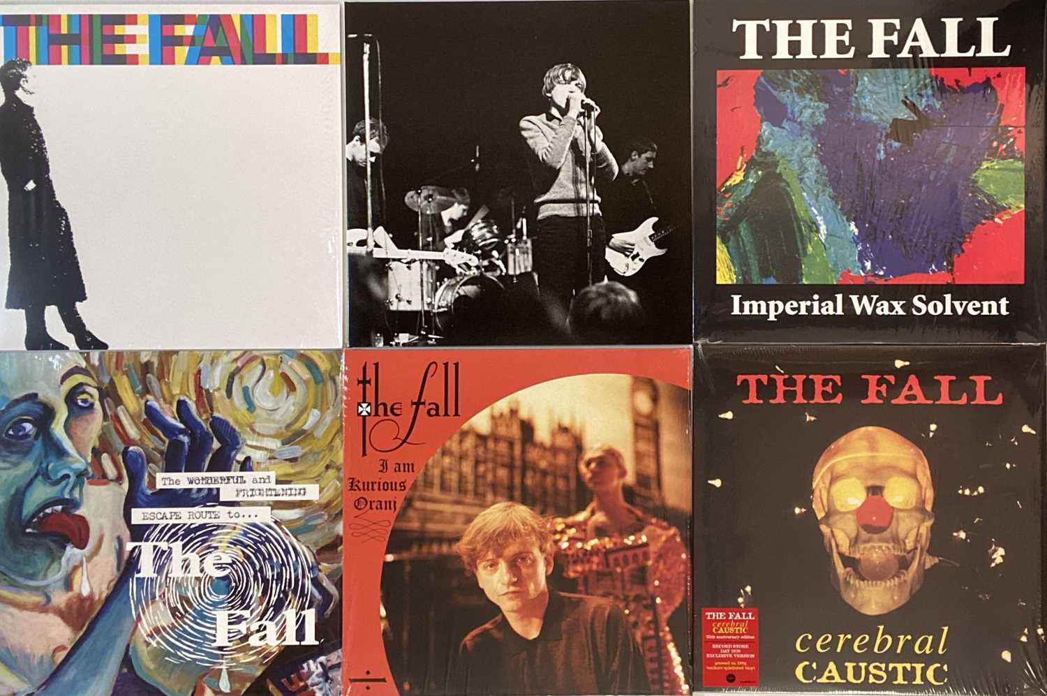 Lot 825 - THE FALL - LP REISSUES