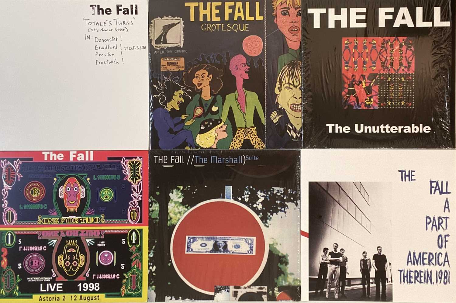 Lot 826 - THE FALL - LET THEM EAT VINYL REISSUES