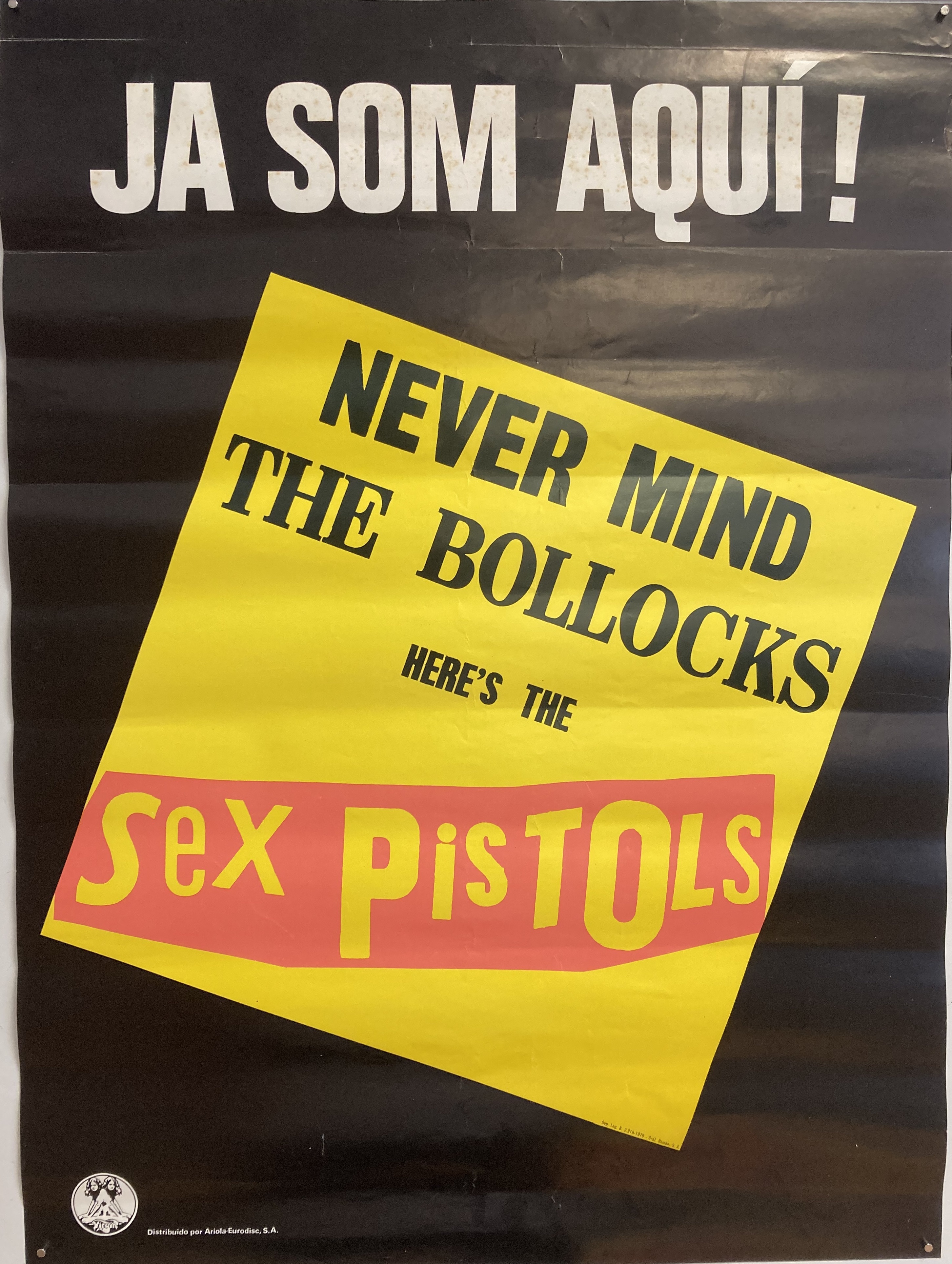 Lot 377 - SEX PISTOLS CATALONIAN NEVER MIND THE