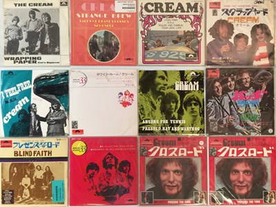 Lot 831 - CREAM AND RELATED - OVERSEAS 7" COLLECTION