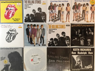 Lot 835 - THE ROLLING STONES AND RELATED - 7" COLLECTION