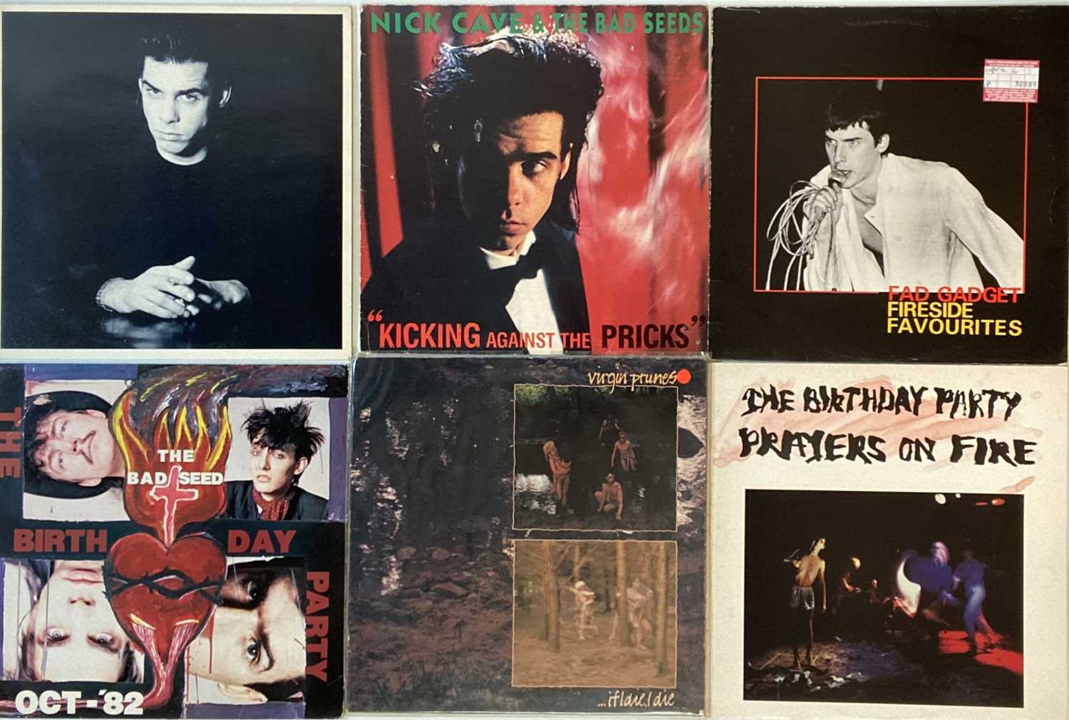 Lot 850 - NEW WAVE/INDUSTRIAL/PUNK - LP/12" COLLECTION