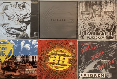 Lot 850 - NEW WAVE/INDUSTRIAL/PUNK - LP/12" COLLECTION