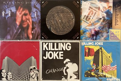 Lot 850 - NEW WAVE/INDUSTRIAL/PUNK - LP/12" COLLECTION