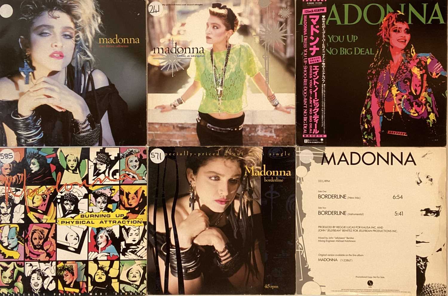 Lot 844 - MADONNA - 12" SINGLES