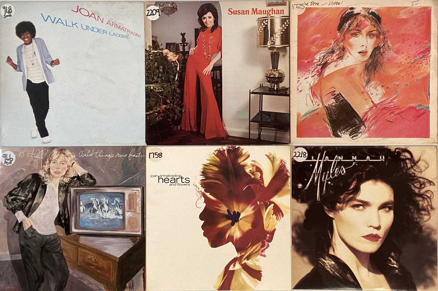 Lot 847 - POP/ ROCK - FEMALE ARTIST LPs