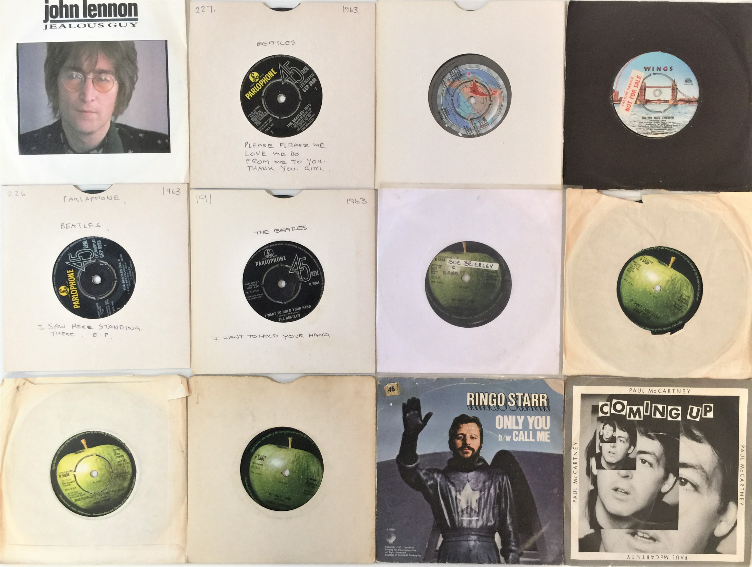 Lot 866 - THE BEATLES/ ROLLING STONES/ DAVID BOWIE - 7