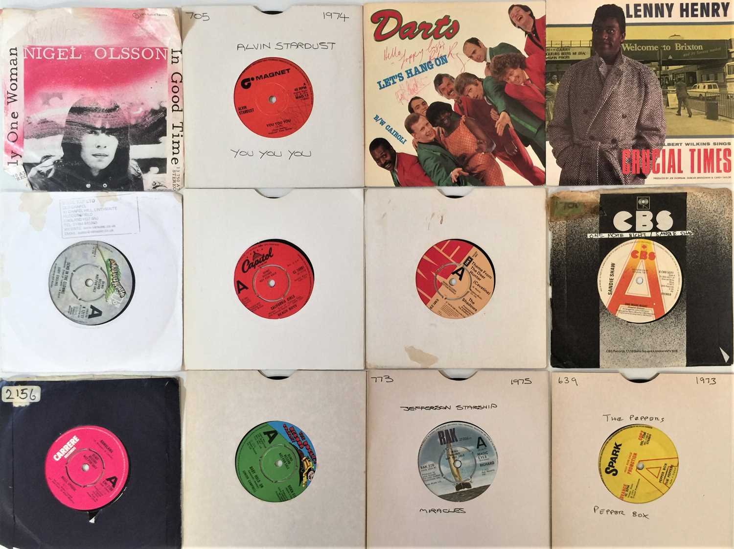 Lot 867 - 70s POP - 7" PROMO COLLECTION