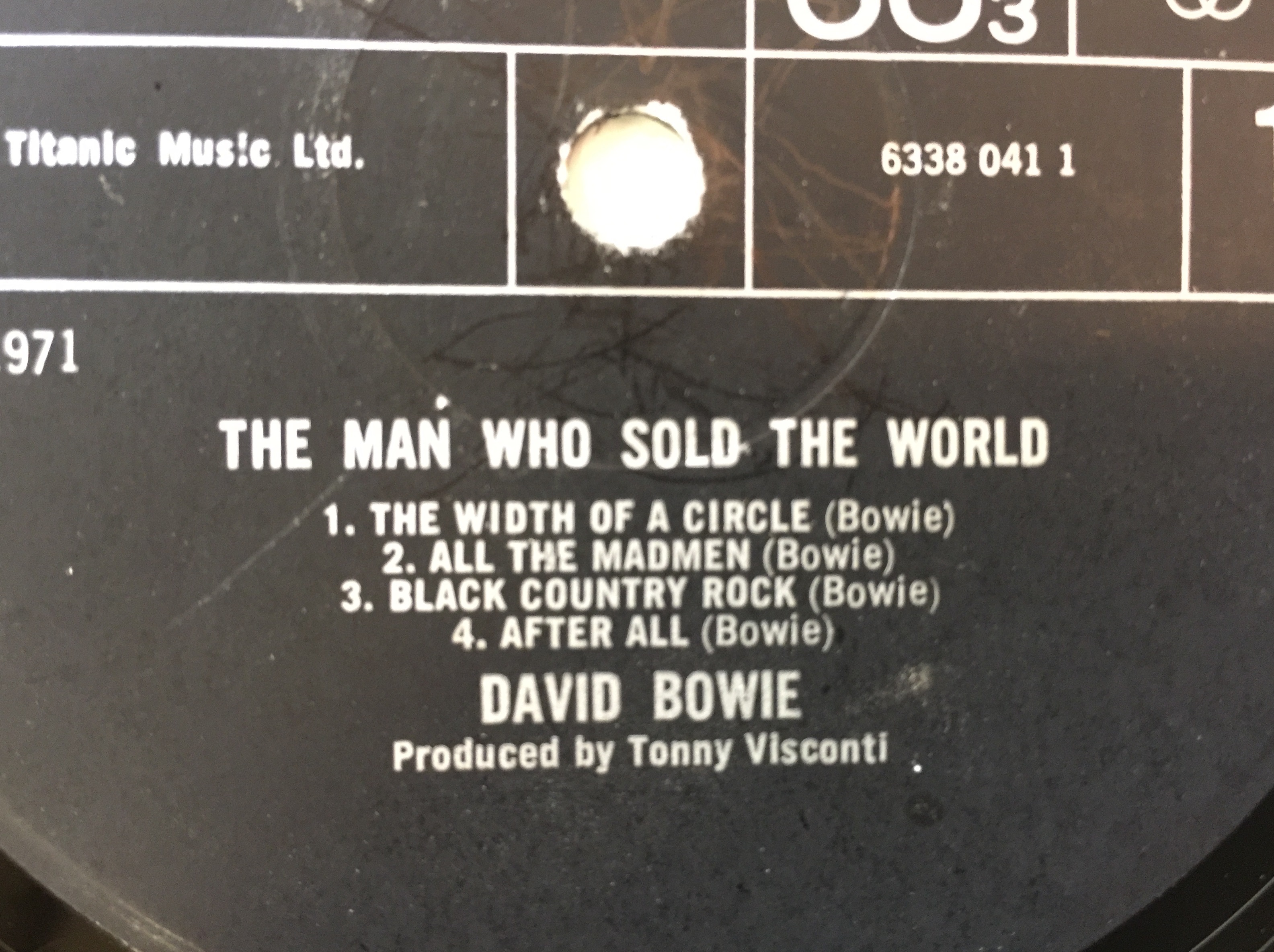 Lot 904 - DAVID BOWIE - THE MAN WHO SOLD THE WORLD LP