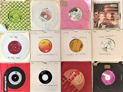 Lot 870 - ROCK/ PROG/ GLAM/ FOLK - 7" COLLECTION