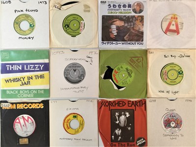 Lot 872 - ROCK/ PROG/ GLAM/ FOLK - 7" COLLECTION