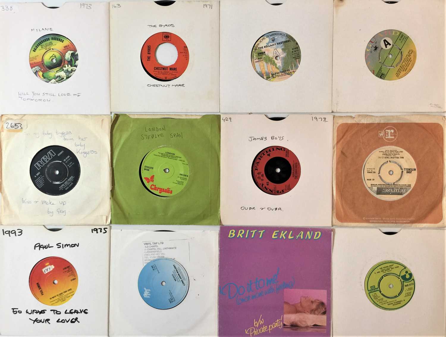 Lot 875 - 70s POP - 7" COLLECTION