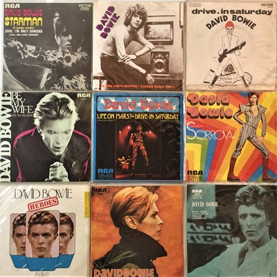 Lot 906 - DAVID BOWIE - EUROPEAN/ROW 7" (PICTURE SLEEVE) RELEASES