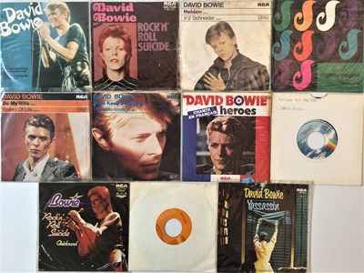 Lot 906 - DAVID BOWIE - EUROPEAN/ROW 7" (PICTURE SLEEVE) RELEASES