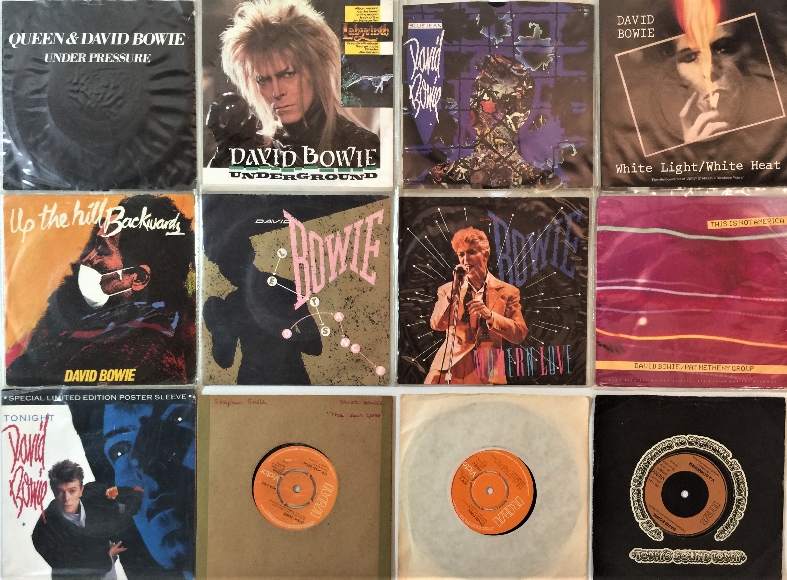 Lot 909 - DAVID BOWIE & RELATED - UK 7