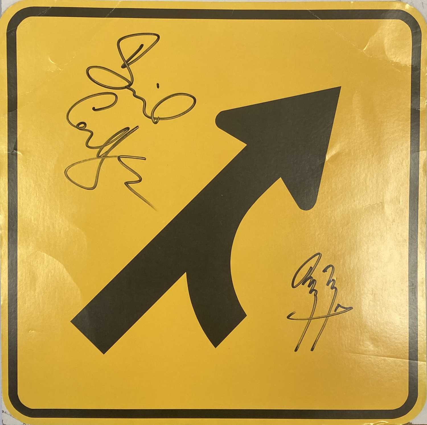 Lot 274 JIMMY PAGE / DAVID COVERDALE SIGNED PROMO